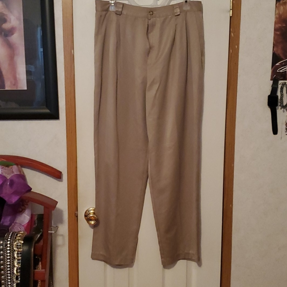 Tan dress slacks
